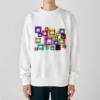 ☆あゆ ころ たろの☆ ハッピーライフの工作たろうオリジナルデザイン Heavyweight Crew Neck Sweatshirt