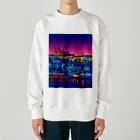 GALLERY misutawoのチェコ プラハの夕暮れ Heavyweight Crew Neck Sweatshirt