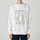 boorichanのくまちゃんのプレッシャー！！ Heavyweight Crew Neck Sweatshirt