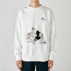 UnchienのTeam Borzoi Nonki Heavyweight Crew Neck Sweatshirt