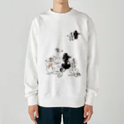 UnchienのTala&Sheena Heavyweight Crew Neck Sweatshirt