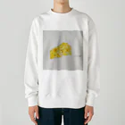 illustratorSHUKOのチーズ Heavyweight Crew Neck Sweatshirt