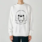 ゆんゆんこのゴールデンレトリバーロゴマーク Heavyweight Crew Neck Sweatshirt