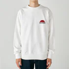 HI-IZURUのヘビーウェイトスウェット　simpleline001 Heavyweight Crew Neck Sweatshirt