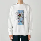 貝柱のビビッ Heavyweight Crew Neck Sweatshirt