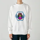 harusaku2131の地球の未来が心配な天使ちゃん Heavyweight Crew Neck Sweatshirt