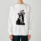 マルベリーデザインのコワかわピエロ Heavyweight Crew Neck Sweatshirt