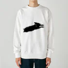 おじいちゃんチワワのハヤテのナガイチワワ Heavyweight Crew Neck Sweatshirt