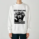 GRAPHIC × RECORDSのTalk about YOU!　ヘビーウェイトTシャツ Heavyweight Crew Neck Sweatshirt