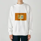 narumiのバスケットゴール　夕 Heavyweight Crew Neck Sweatshirt