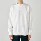 猫がいる生活のねこうさぎ Heavyweight Crew Neck Sweatshirt