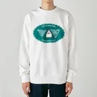 高堂玲/イラストの方の飛び出すお豆腐 Heavyweight Crew Neck Sweatshirt