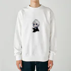 しろうるふのはくはつうるふの子 Heavyweight Crew Neck Sweatshirt