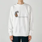 studio momoの犬は最愛の友人です Heavyweight Crew Neck Sweatshirt