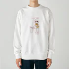 天雨さあまの天気屋さんのたいやきやさん Heavyweight Crew Neck Sweatshirt