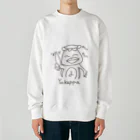 Weed(仮)のよかっぱ Heavyweight Crew Neck Sweatshirt