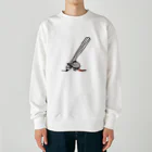 子の字グッズショップの大きいえんぴつ Heavyweight Crew Neck Sweatshirt