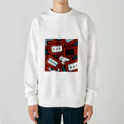 YONN!!のてれび Heavyweight Crew Neck Sweatshirt