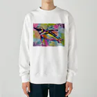 13's SHOPのはじける　トキメキ Heavyweight Crew Neck Sweatshirt