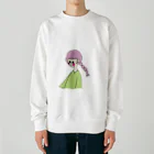 omamewomanのおはなちゃん Heavyweight Crew Neck Sweatshirt