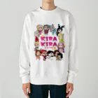 キラキラ参上のsweat top double sides Heavyweight Crew Neck Sweatshirt