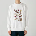 huroshikiのNUTS collection ナッツコレクション Heavyweight Crew Neck Sweatshirt