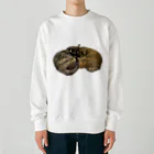 ぼんたぬきのきりもんまる Heavyweight Crew Neck Sweatshirt