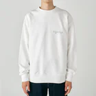 どんぐり亭のおとぼけダックスフントくん Heavyweight Crew Neck Sweatshirt