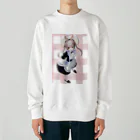 メアのいちごミルク Heavyweight Crew Neck Sweatshirt