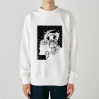 すずめの落書き Heavyweight Crew Neck Sweatshirt