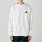 noisie_jpの【A】イニシャル × Be a noise. Heavyweight Crew Neck Sweatshirt