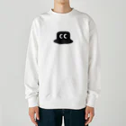 ヘンテコデザイン専門店　SYUNLABOのこっちみんな　ハット Heavyweight Crew Neck Sweatshirt