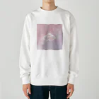 wanna_illustのユメウサギ アレンジver Heavyweight Crew Neck Sweatshirt