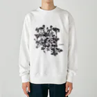 Makotoの小さな青い花 Heavyweight Crew Neck Sweatshirt