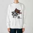 ネコトチワワのサバトラちゃん+チワワちゃん Heavyweight Crew Neck Sweatshirt