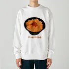 脂身通信Ｚのサーモンいくら丼_230103 Heavyweight Crew Neck Sweatshirt