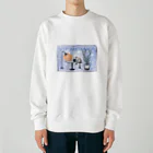 白餡のVIP MEDAKA Heavyweight Crew Neck Sweatshirt