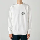 puikkoのカタカムナ　ヤタノカカミ（ワンポイント） Heavyweight Crew Neck Sweatshirt