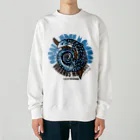 HERP MODA by ヤマモトナオキのコバルトツリーモニター Heavyweight Crew Neck Sweatshirt