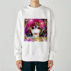 💖宇宙整体♪🌈♪こころからだチャンネル♪💖のuniversalPrincess エミリア　あーよかった Heavyweight Crew Neck Sweatshirt