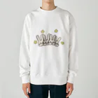 多胎児応援し隊の4つ子うさぎ Heavyweight Crew Neck Sweatshirt