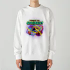 ViViDのThreat of the UNIVERSE！ Heavyweight Crew Neck Sweatshirt