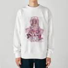 棉きのしのUSAPYONシリーズ Heavyweight Crew Neck Sweatshirt