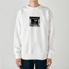 ブルテリアのにきぶうのカフェと犬 Heavyweight Crew Neck Sweatshirt