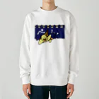 むっちの暖簾とぺんちゃん Heavyweight Crew Neck Sweatshirt