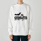 GRIMWORKSのGRIMBATS logo-1 Black Heavyweight Crew Neck Sweatshirt