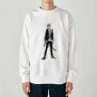 cAttAilの小虎(全身) Heavyweight Crew Neck Sweatshirt