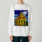 GALLERY misutawoのスペイン ヘレス・デ・ラ・フロンテーラの街角 Heavyweight Crew Neck Sweatshirt