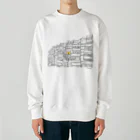 _Hem_のツボな建物_No.１ Heavyweight Crew Neck Sweatshirt