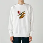 串カツワールドの串のプロ Heavyweight Crew Neck Sweatshirt